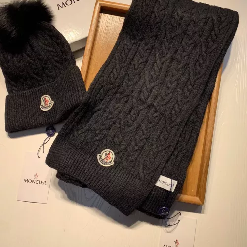 Wholesale Moncler Hat and Scarf Set #1279802 $60.00 USD, Wholesale Quality Replica Moncler Hat and Scarf and Glove Set