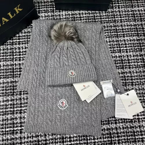 Wholesale Moncler Hat and Scarf Set #1279890 $56.00 USD, Wholesale Quality Replica Moncler Hat and Scarf and Glove Set