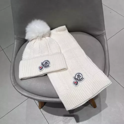 Wholesale Moncler Hat and Scarf Set #1279893 $56.00 USD, Wholesale Quality Replica Moncler Hat and Scarf and Glove Set