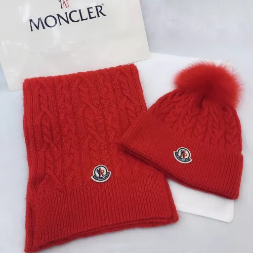 Wholesale Moncler Hat and Scarf Set #1279899 $56.00 USD, Wholesale Quality Replica Moncler Hat and Scarf and Glove Set