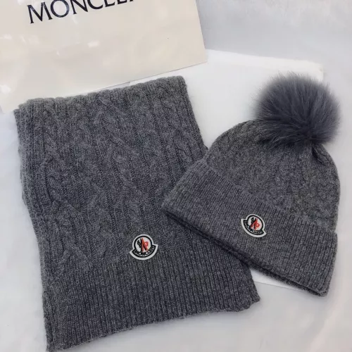 Wholesale Moncler Hat and Scarf Set #1279900 $56.00 USD, Wholesale Quality Replica Moncler Hat and Scarf and Glove Set