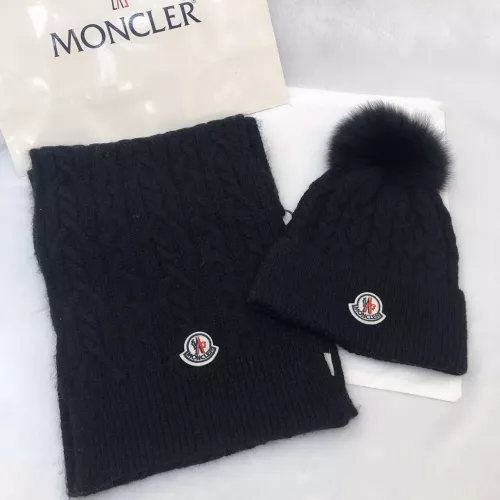 Wholesale Moncler Hat and Scarf Set #1279901 $56.00 USD, Wholesale Quality Replica Moncler Hat and Scarf and Glove Set