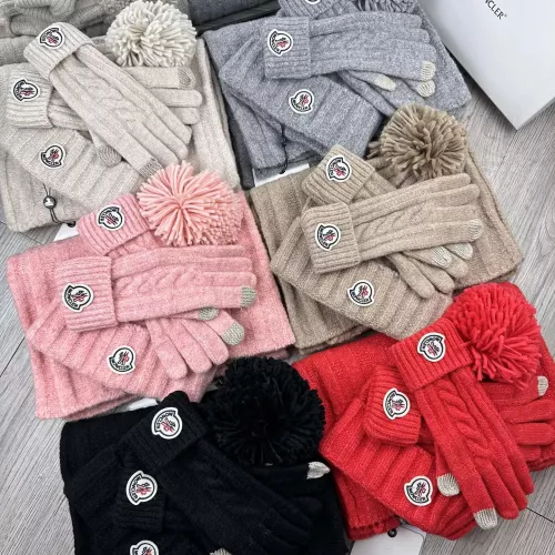 Replica Moncler Hat and Scarf and Glove Set #1279912 $52.00 USD for Wholesale