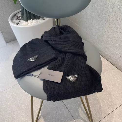 Replica Prada Hat and Scarf Set #1279931 $48.00 USD for Wholesale