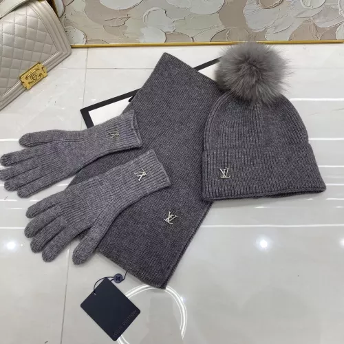 Wholesale Louis Vuitton LV Hat and Scarf and Glove Set #1279968 $48.00 USD, Wholesale Quality Replica Louis Vuitton LV Hat and Scarf and Glove Set