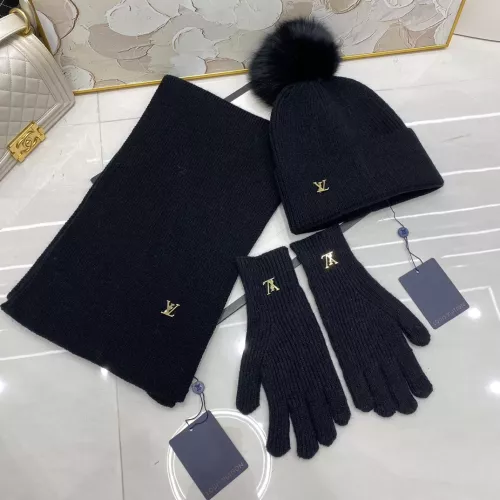 Wholesale Louis Vuitton LV Hat and Scarf and Glove Set #1279970 $48.00 USD, Wholesale Quality Replica Louis Vuitton LV Hat and Scarf and Glove Set