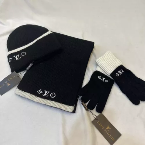 Wholesale Louis Vuitton LV Hat and Scarf and Glove Set #1279976 $72.00 USD, Wholesale Quality Replica Louis Vuitton LV Hat and Scarf and Glove Set