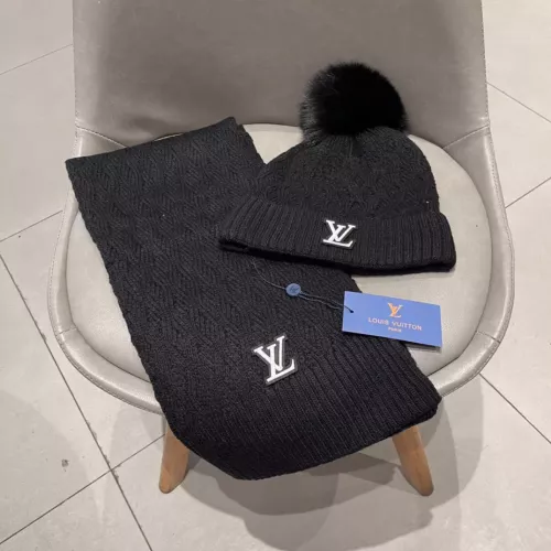 Wholesale Louis Vuitton LV Hat and Scarf Set #1279978 $56.00 USD, Wholesale Quality Replica Louis Vuitton LV Hat and Scarf and Glove Set