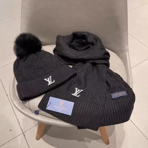 Replica Louis Vuitton LV Hat and Scarf Set #1279978 $56.00 USD for Wholesale