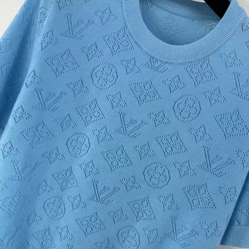 Replica Louis Vuitton LV Sweaters Short Sleeved For Women #1280004 $80.00 USD for Wholesale