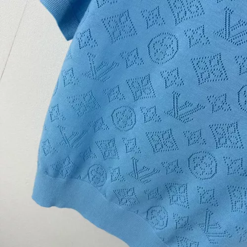 Replica Louis Vuitton LV Sweaters Short Sleeved For Women #1280004 $80.00 USD for Wholesale