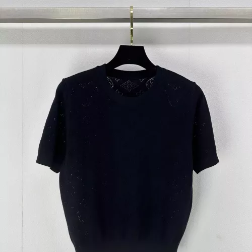 Wholesale Louis Vuitton LV Sweaters Short Sleeved For Women #1280006 $80.00 USD, Wholesale Quality Replica Louis Vuitton LV Sweaters