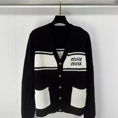 Wholesale MIU MIU Sweater Long Sleeved For Women #1280011 $102.00 USD, Wholesale Quality Replica MIU MIU Sweater