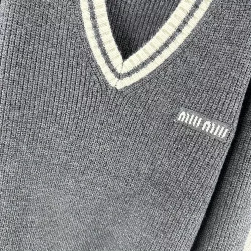 Replica MIU MIU Sweater Long Sleeved For Women #1280013 $96.00 USD for Wholesale