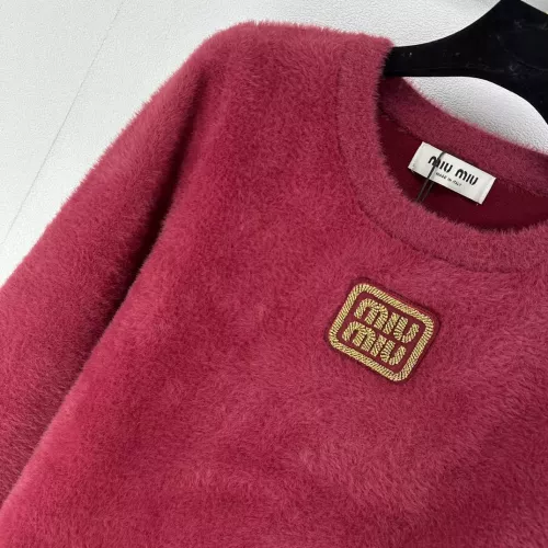 Replica MIU MIU Sweater Long Sleeved For Women #1280014 $92.00 USD for Wholesale