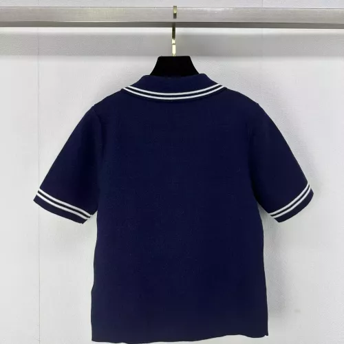 Replica MIU MIU Sweater Short Sleeved For Women #1280015 $76.00 USD for Wholesale