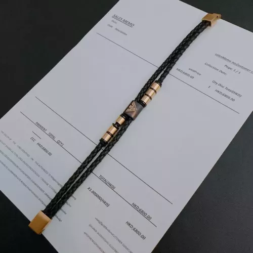 Replica Armani Bracelets #1280022 $42.00 USD for Wholesale