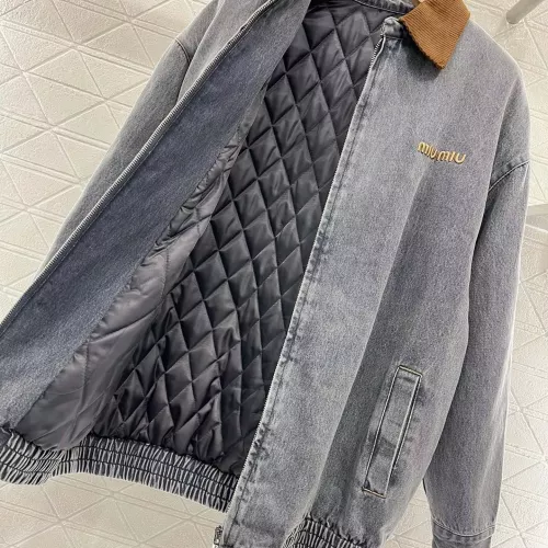 Replica MIU MIU Jackets Long Sleeved For Women #1280028 $108.00 USD for Wholesale