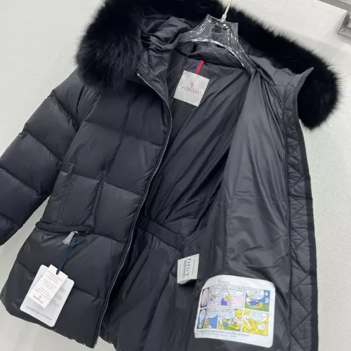 Replica Moncler Down Feather Coat Long Sleeved For Women #1280037 $235.00 USD for Wholesale