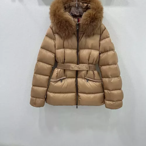 Wholesale Moncler Down Feather Coat Long Sleeved For Women #1280040 $235.00 USD, Wholesale Quality Replica Moncler Down Feather Coat