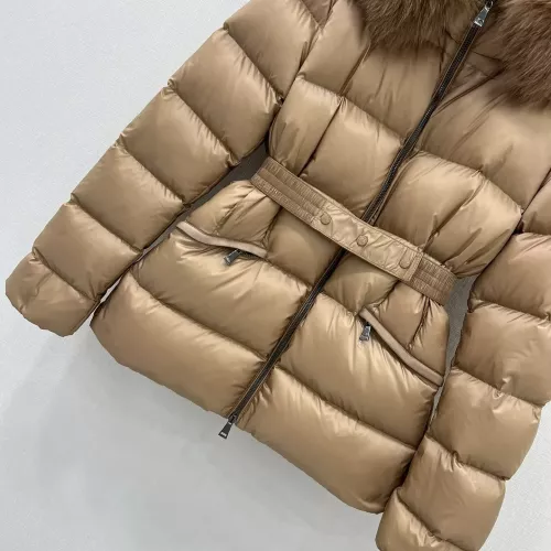 Replica Moncler Down Feather Coat Long Sleeved For Women #1280040 $235.00 USD for Wholesale