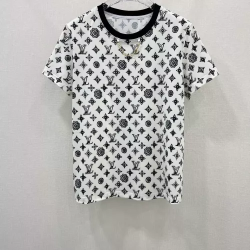 Wholesale Louis Vuitton LV T-Shirts Short Sleeved For Women #1280050 $64.00 USD, Wholesale Quality Replica Louis Vuitton LV T-Shirts