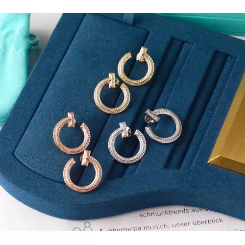 Replica Tiffany Earrings For Women #1280099 $36.00 USD for Wholesale