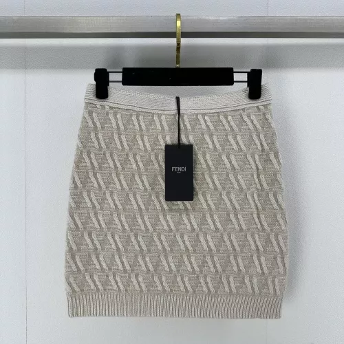 Wholesale Fendi Skirts For Women #1280134 $88.00 USD, Wholesale Quality Replica Fendi Skirts