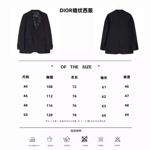 Replica Christian Dior Jackets Long Sleeved For Men #1280248 $100.00 USD for Wholesale