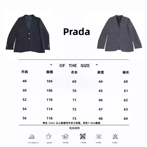 Replica Prada Jackets Long Sleeved For Men #1280262 $82.00 USD for Wholesale