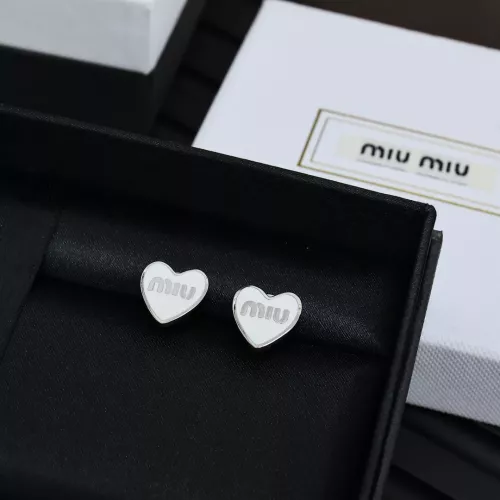 Replica MIU MIU Earrings For Women #1280296 $27.00 USD for Wholesale