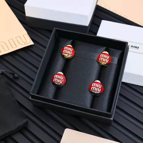 Replica MIU MIU Earrings For Women #1280301 $29.00 USD for Wholesale