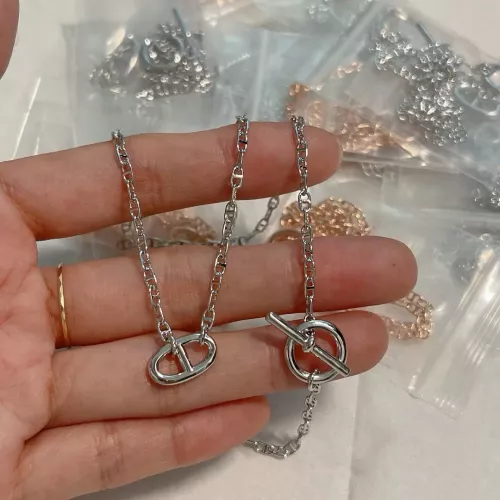 Wholesale Hermes Necklaces #1280303 $32.00 USD, Wholesale Quality Replica Hermes Necklaces