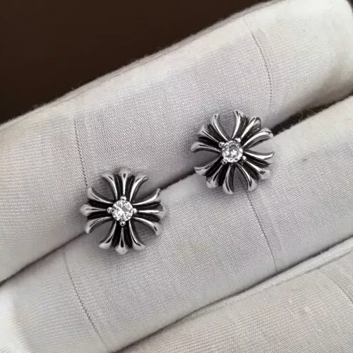 Wholesale Chrome Hearts Earrings #1280432 $29.00 USD, Wholesale Quality Replica Chrome Hearts Earrings