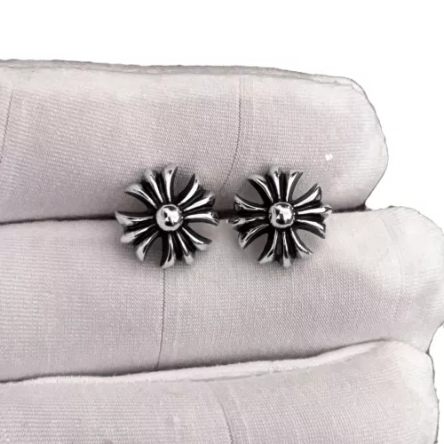 Wholesale Chrome Hearts Earrings #1280434 $29.00 USD, Wholesale Quality Replica Chrome Hearts Earrings