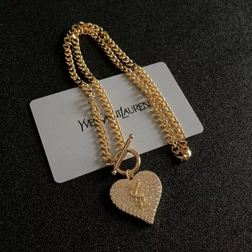 Wholesale Yves Saint Laurent YSL Necklaces #1280440 $38.00 USD, Wholesale Quality Replica Yves Saint Laurent YSL Necklaces