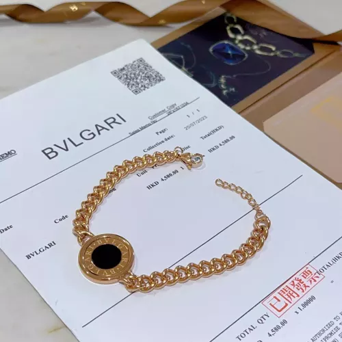 Replica Bvlgari Bracelets #1280453 $45.00 USD for Wholesale