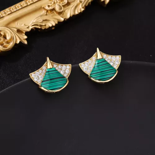 Wholesale Bvlgari Earrings For Women #1280456 $25.00 USD, Wholesale Quality Replica Bvlgari Earrings