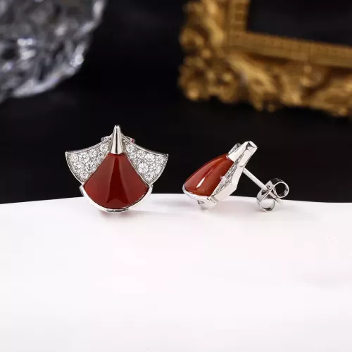 Wholesale Bvlgari Earrings For Women #1280459 $25.00 USD, Wholesale Quality Replica Bvlgari Earrings