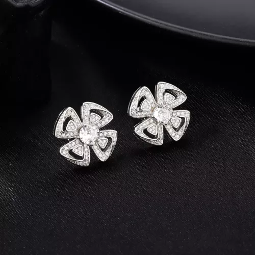 Replica Bvlgari Earrings For Women #1280461 $25.00 USD for Wholesale