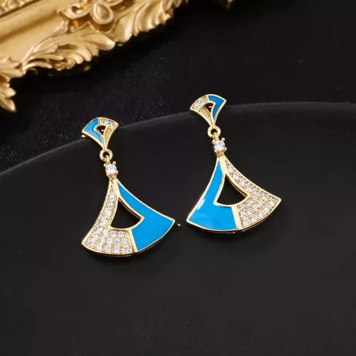 Wholesale Bvlgari Earrings For Women #1280465 $25.00 USD, Wholesale Quality Replica Bvlgari Earrings