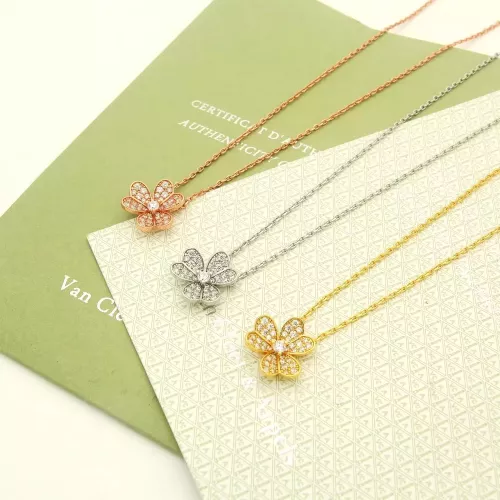 Replica Van Cleef & Arpels Necklaces For Women #1280469 $25.00 USD for Wholesale