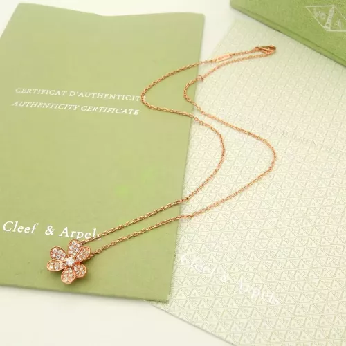 Wholesale Van Cleef &amp; Arpels Necklaces For Women #1280470 $25.00 USD, Wholesale Quality Replica Van Cleef &amp; Arpels Necklaces