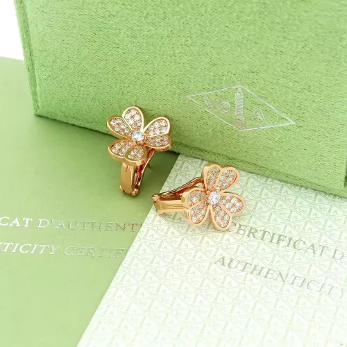 Wholesale Van Cleef &amp; Arpels Earrings For Women #1280473 $27.00 USD, Wholesale Quality Replica Van Cleef &amp; Arpels Earrings
