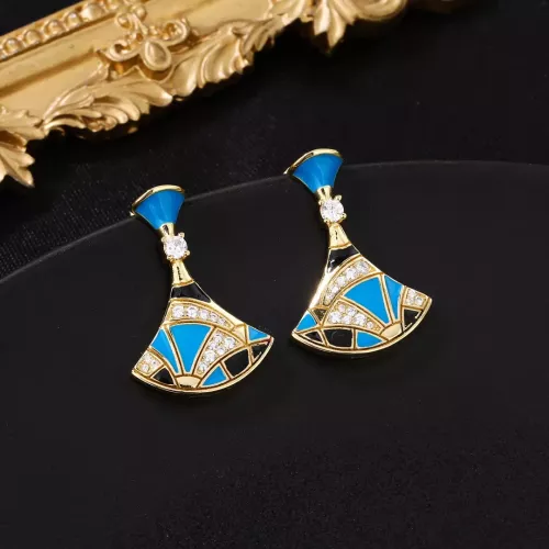 Wholesale Bvlgari Earrings For Women #1280475 $27.00 USD, Wholesale Quality Replica Bvlgari Earrings