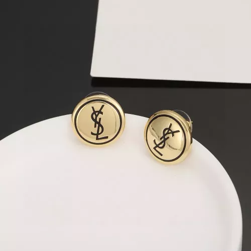 Replica Yves Saint Laurent YSL Earrings For Women #1280495 $25.00 USD for Wholesale