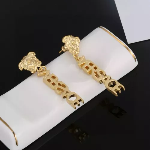 Replica Versace Earrings For Women #1280501 $25.00 USD for Wholesale