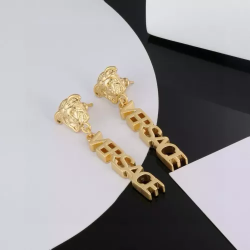 Replica Versace Earrings For Women #1280501 $25.00 USD for Wholesale