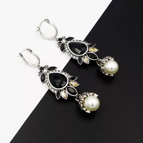 Replica Alexander McQueen Earrings For Women #1280515 $29.00 USD for Wholesale