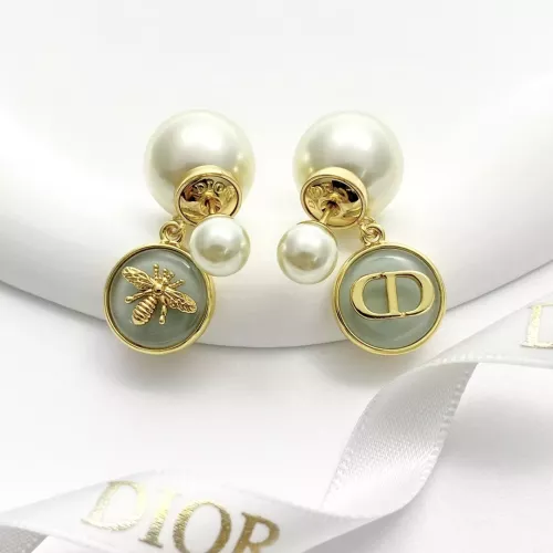 Replica Christian Dior Earrings For Women #1280544 $34.00 USD for Wholesale